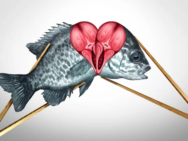 Concepto Amor Sushi Pescado Fresco Cena Para Dos Comidas Romántico — Foto de Stock