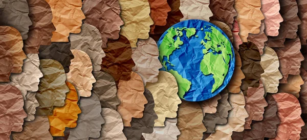 Earth Day Diversity Cultural Celebration Diverse Global Cultures Multi Cultural — Stock Photo, Image