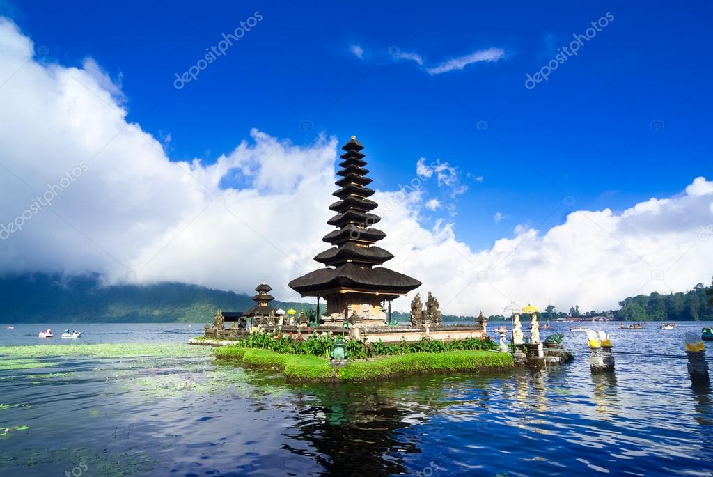 Pura Ulun Danu Bratan, a water temple on Bali, Indonesia