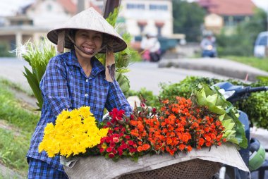 çiçek satıcısı quang ba çiçek Market
