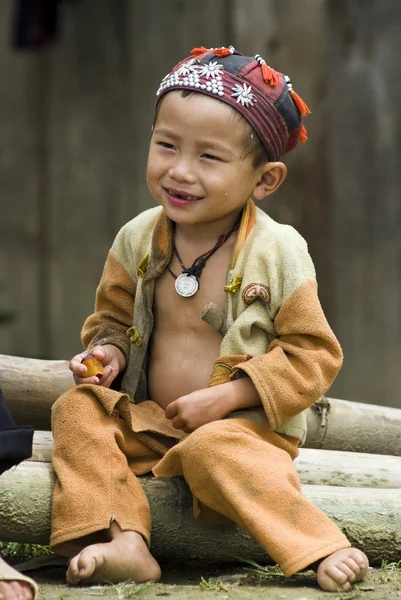 Unidentified hill tribe boy — Stock Photo, Image