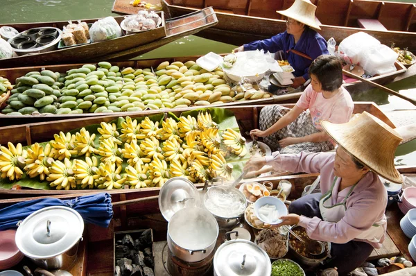 Damnoen Saduak Floating Market — Stock Photo, Image