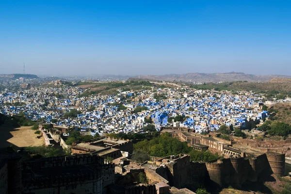 Vista dall'alto della città di Jodhpur — Foto Stock