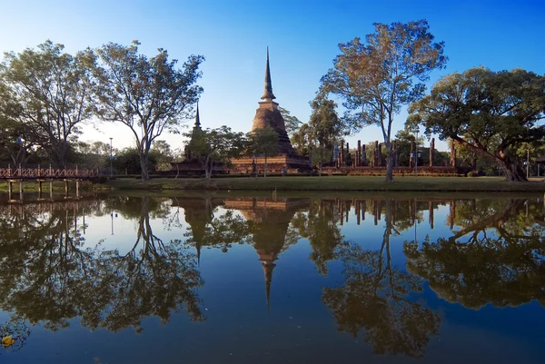 Stupa en Wat Sa Si —  Fotos de Stock
