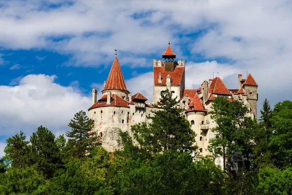 Średniowieczny zamek Bran, Siedmiogród, Rumunia — Zdjęcie stockowe