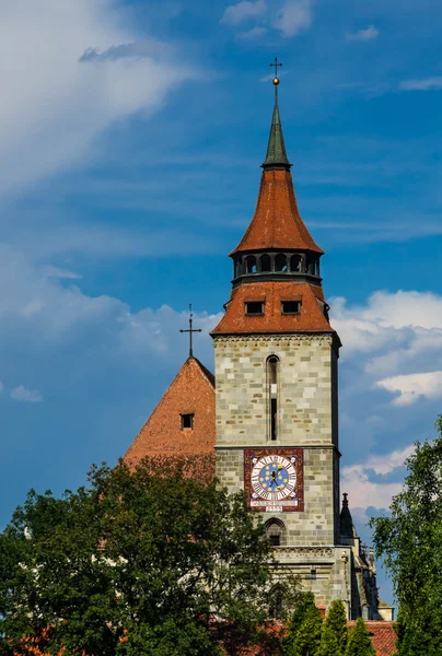Torre de la Iglesia Negra, Brasov — Foto de Stock