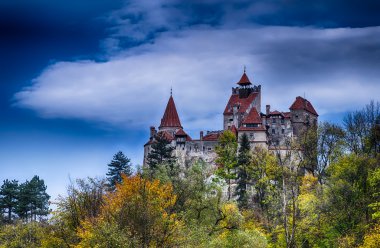 Bran Şatosu, hdr sonbahar resim
