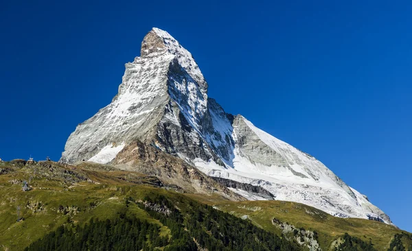 Matterhorn gunung, landmark dari Swiss — Stok Foto