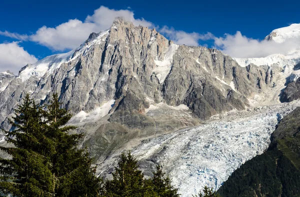 Aiguille du midi, mont blanc in frankreich — Stockfoto