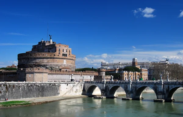 Стародавні Сен Анджело замок в Римі — стокове фото