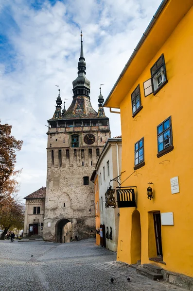 Sighisoara, Wieża zegarowa — Zdjęcie stockowe