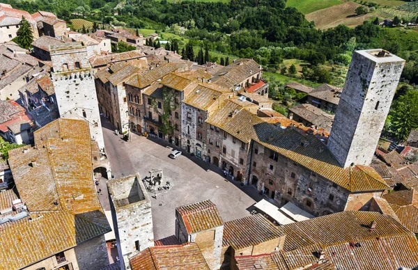 San gimignano, Toscane — Stockfoto