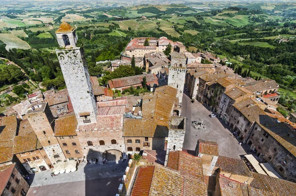 San Gimignano, Toscana — Foto Stock