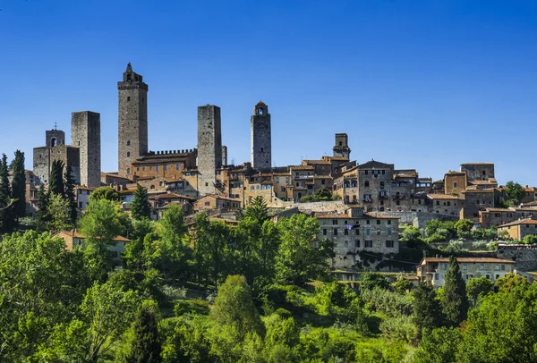 San gimignano, Toscana — Stockfoto