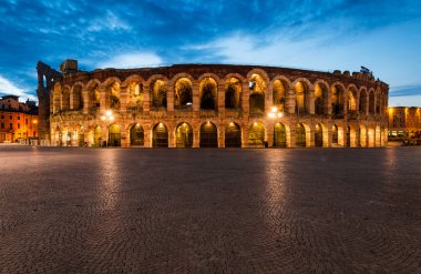 Arena, Verona amphitheatre in Italy clipart