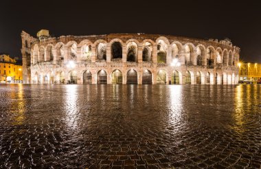 Arena, Verona amphitheatre in Italy clipart