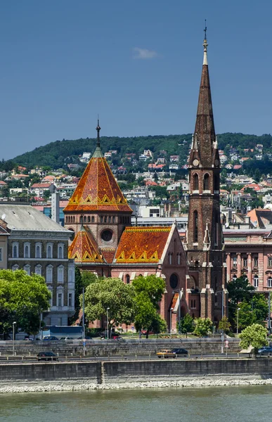 Budapest Calvinist Church, Hungary — Stock Photo, Image