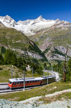 Alp tren İsviçre, zermatt