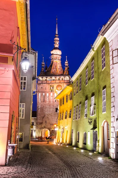 Sighisoara medievale, Romania — Foto Stock