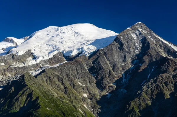 Mont Blanc, Alpes — Fotografia de Stock