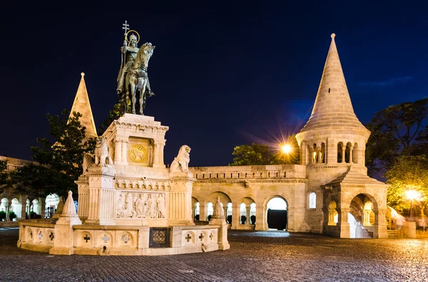 Monument of Saint Stephen, Budapest — Stock Photo, Image