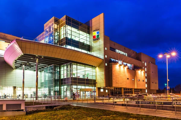 Brasov, Centro Comercial Unirea Imágenes de stock libres de derechos