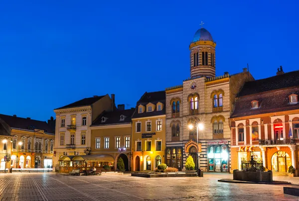 A Tanács square, Brassó, Románia — Stock Fotó