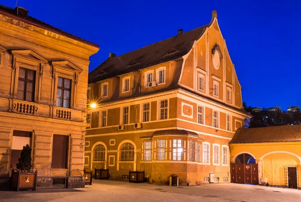 Middeleeuwse architectuur, brasov, Roemenië — Stockfoto