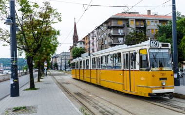 Sarı tramvay, Budapeşte, Macaristan