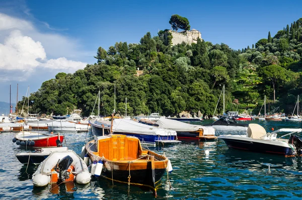 Portofino, italská riviéra, Itálie — Stock fotografie