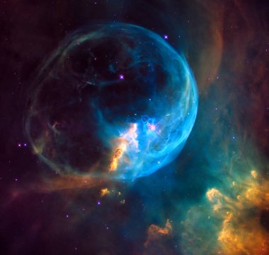 Renkli alan arkaplanı. Bu görüntünün elementleri NASA tarafından desteklenmektedir.