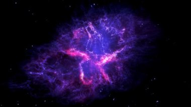 Renkli Uzay Hareketi arka planı. Bu görüntünün elementleri NASA tarafından desteklenmektedir.