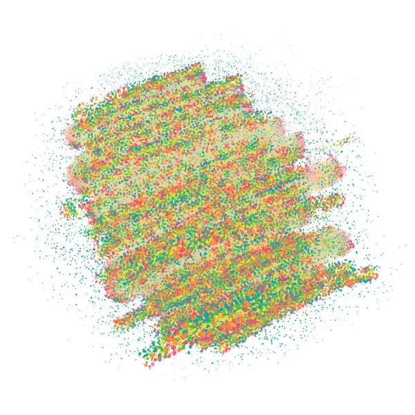 Abstrakcyjne Kolorowe Tło Tekstury Malarskiej Ilustracja — Zdjęcie stockowe