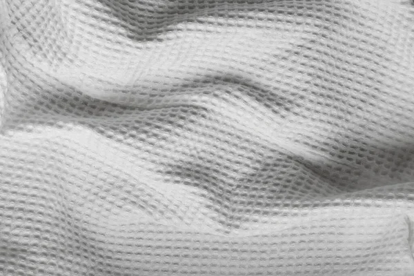 Тло Текстури Білої Тканини — стокове фото