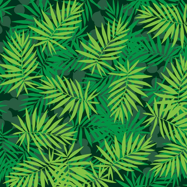 Feuille Verte Tropicale Motif Fond — Photo