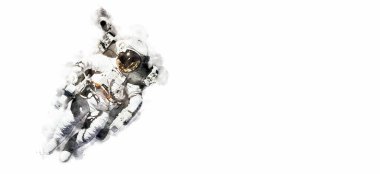 Uzay suluboya tarzı giyinir. Bu görüntünün elementleri NASA tarafından desteklenmektedir.