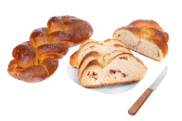 Zelfgemaakte gebakken brood. — Stockfoto