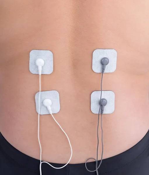 Electrostimulator of massager lumbar spine. For procedures. — Stock Image Electrostimulator of massager lumbar spine. For procedures. Stock Image