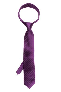 şık erkekler kravat. Beyaz bir arka plan üzerinde bordo.