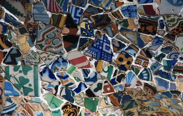 Mosaico en Barcelona — Foto de Stock