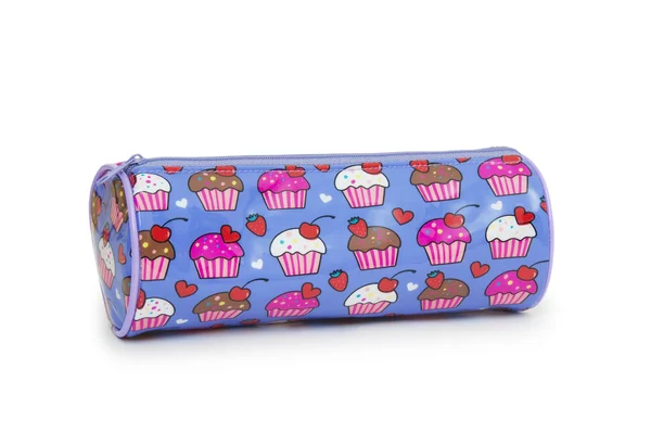 A pencil case isolated against a white background — Stock Photo, Image