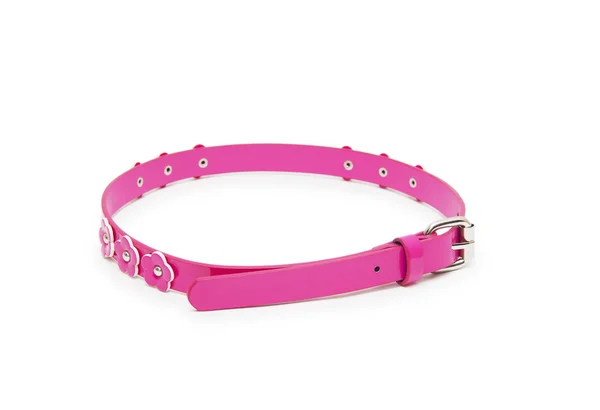 Cintura colore rosa isolato — Foto Stock