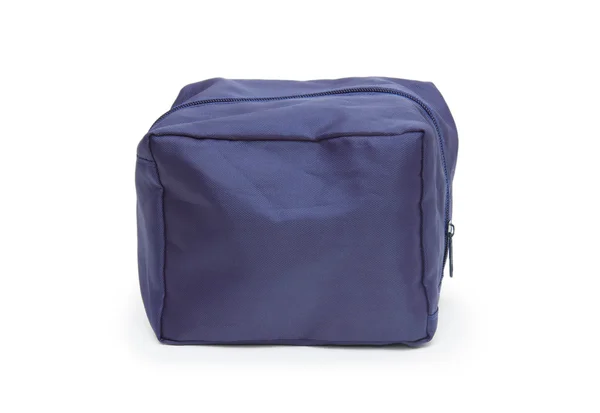 Blue bag on a white background — Stock Photo, Image