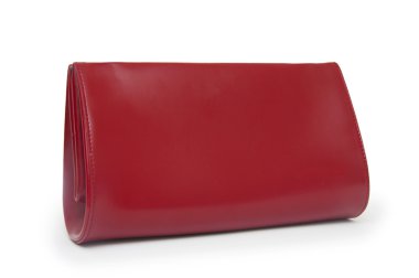 Beyaz zarif kadın çantası