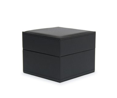 beyaz izole siyah hediye kutusu 