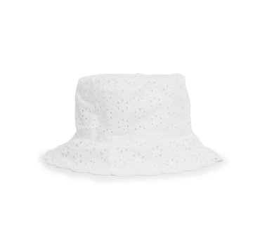 beyaz zemin üzerine beyaz şapka 