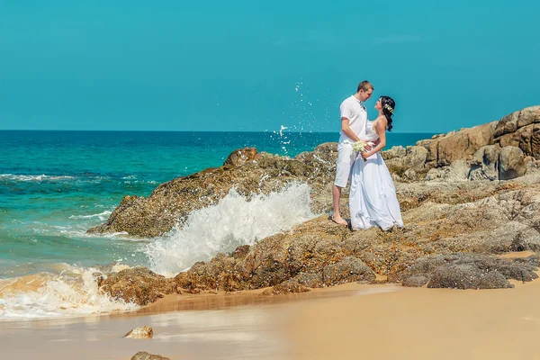 Matrimonio coppia — Foto Stock