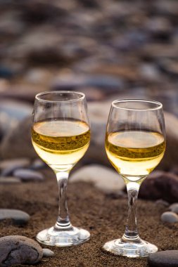 Paphos Kıbrıs Tatillerinde Günbatımı