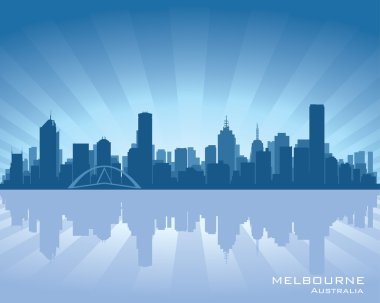 Melbourne, Avustralya manzarası