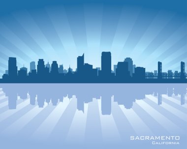 Sacramento, california manzarası